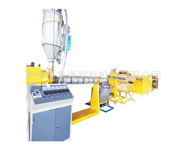 生產塑料圓絲拉絲機，擠出機